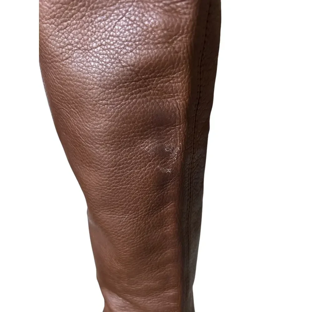 Frye Women’s‎ Size 6 Brown Leather Over the Knee Riding Boots